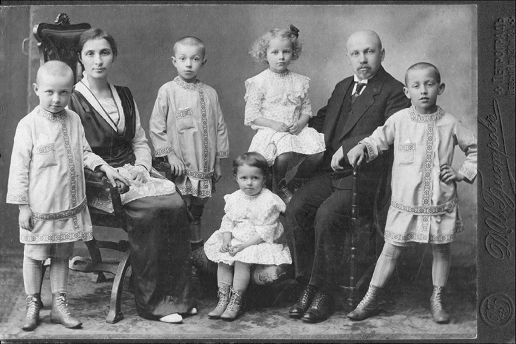 семья Быстровых, 1915 год