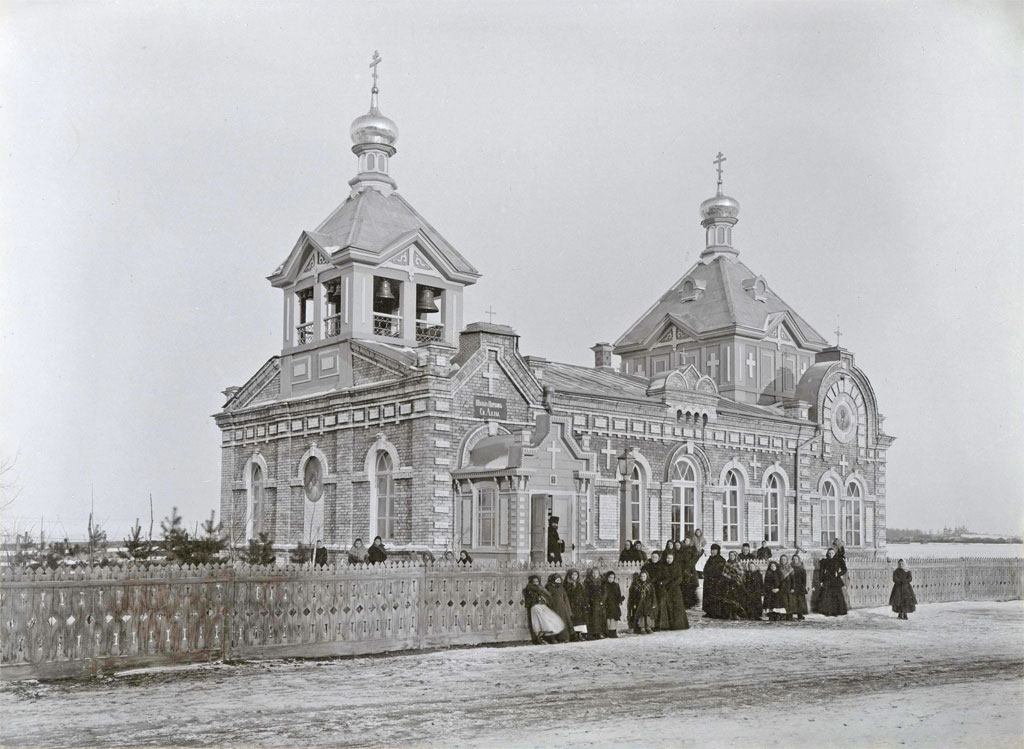 школа-церковь Святой Аллы при селе Потловке