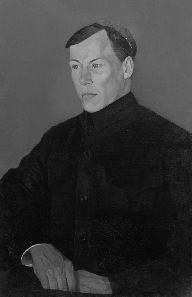 Н. В. Кузьмин, автопортрет, 1930-е годы