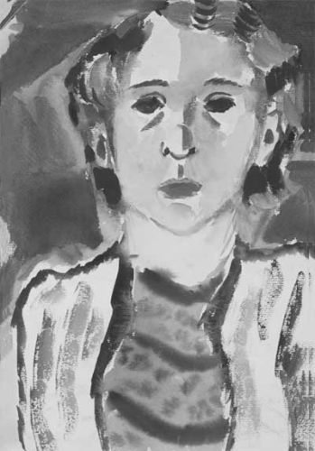Т. А. Маврина, Автопортрет, 1934 год