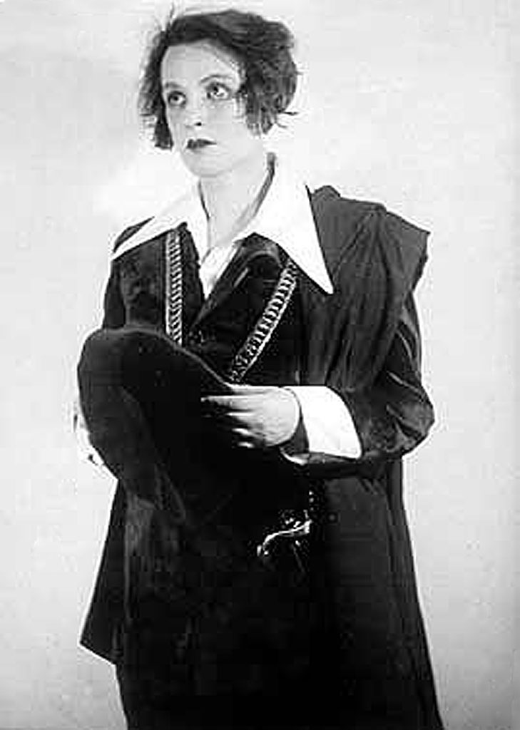 Зинаида Райх в роли Гамлета, 1931 год