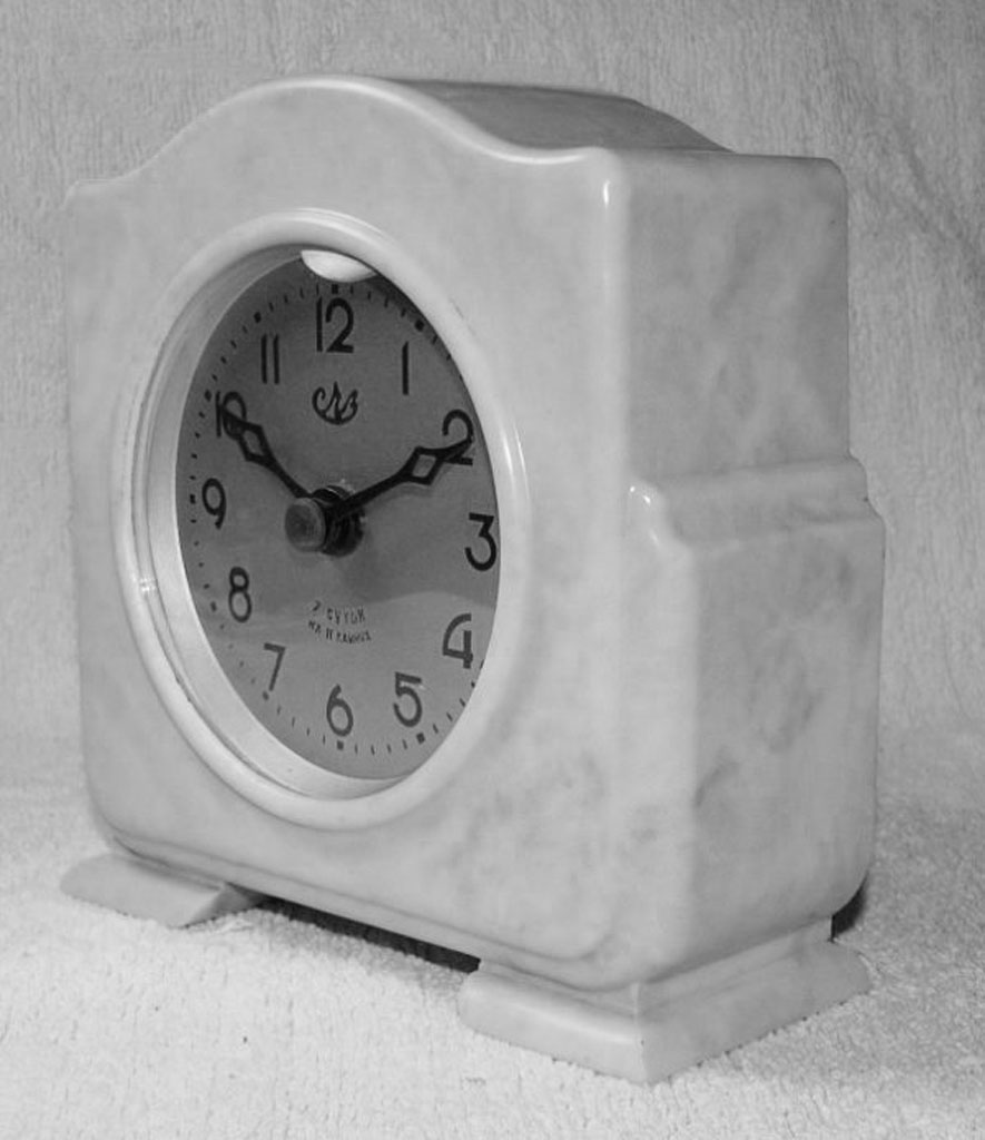 настольные часы 268ЧБН, Сердобский часовой завод, СЧЗ, 1958 год