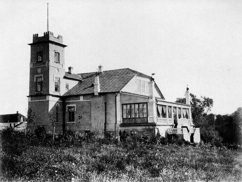 дом в имении Пады В. Л. Нарышкина, 1890 год
