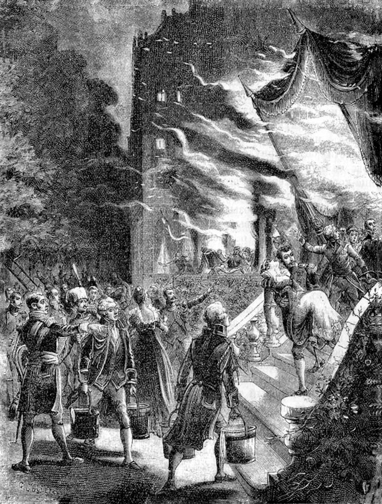 Катастрофа на бале у князя Шварценберга в 1810 году